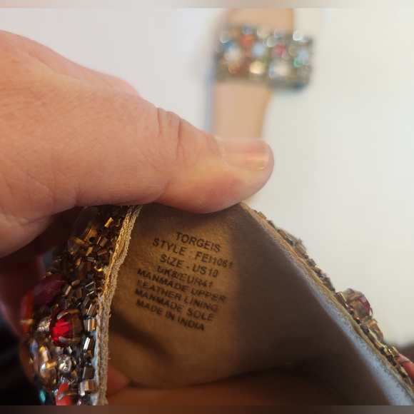 NWOT Torgeis Calypso Sandal size 10 - Picture 4 of 7